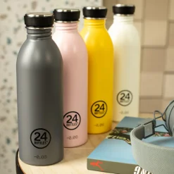 24 Bottles Gourde URBAN FORMAL coloris gris - 4MURS