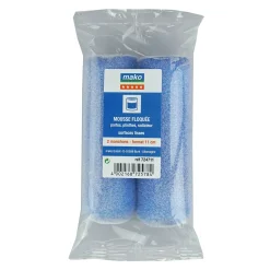 2 manchons mousse floquée 11 cm - 4MURS