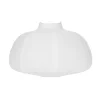 Abat-jour boule papier NUAGE coloris blanc 21,5 x 45 cm - 4MURS