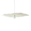 Abat-jour LOUISE coloris blanc 7 x 78 cm diamètre 78 cm - 4MURS