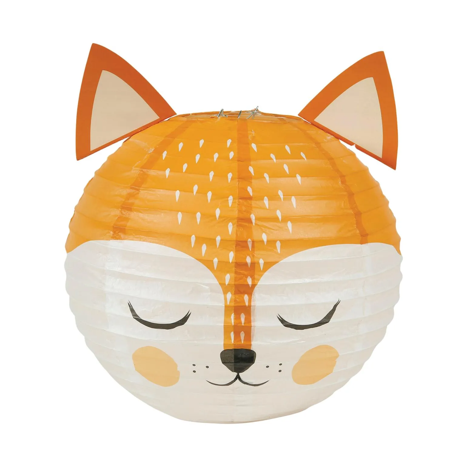 Abat-jour RENARD coloris orange 21 x 35 cm - 4MURS