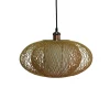 Abat-jour SARAH coloris bambou 25 x 40 cm - 4MURS