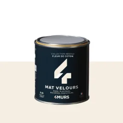 Absolu Peinture Finition Peinture fleur de coton 0,5 L - 4MURS