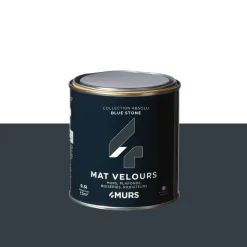 Absolu Peinture Finition Peinture blue stone 0,5 L - 4MURS