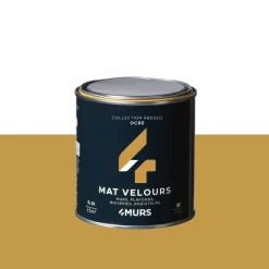 Absolu Peinture Finition Peinture ocre Mat 0,5 L - 4MURS