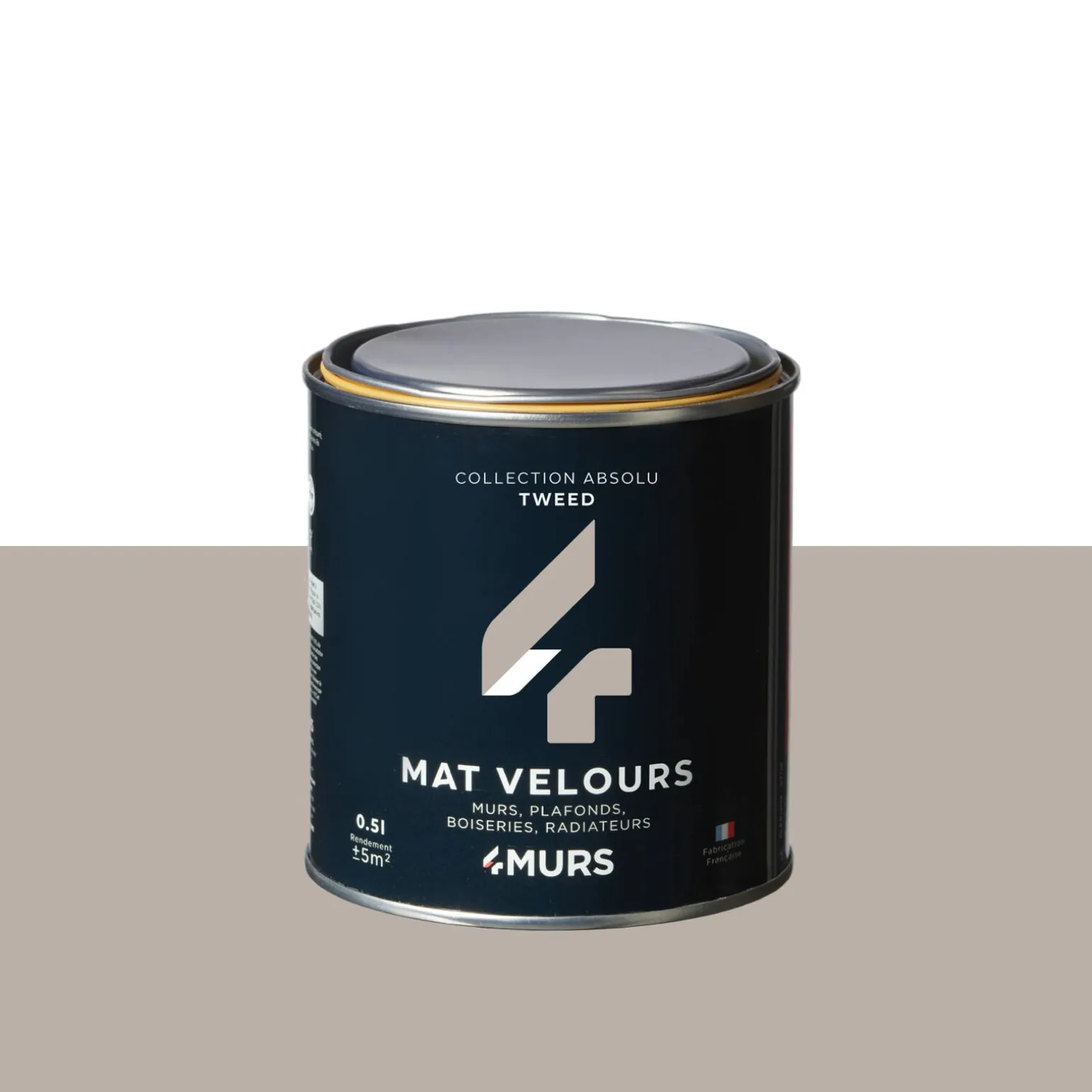 Absolu Peinture Finition Peinture tweed Mat 0,5 L - 4MURS