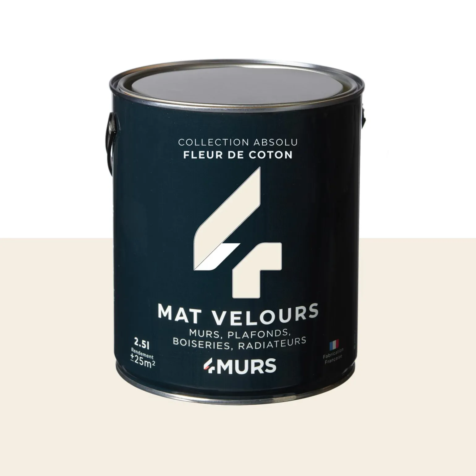 Absolu Peinture Multi-supports Peinture fleur de coton - 4MURS