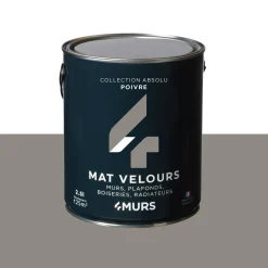 Absolu Peinture Multi-supports Peinture poivre 2,5 L - 4MURS