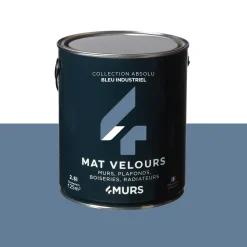 Absolu Peinture Multi-supports Peinture bleu industriel - 4MURS