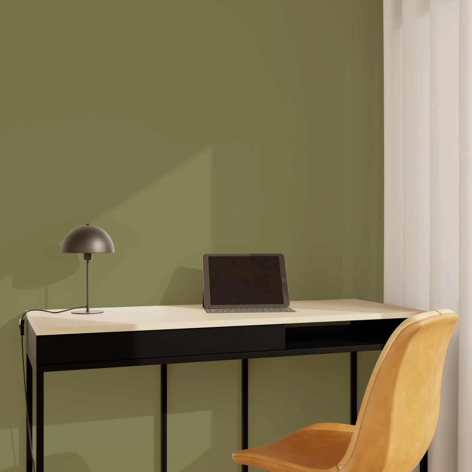 Absolu Peinture Peinture olive Mat 0,5 L - 4MURS