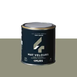 Absolu Peinture Peinture vert sauge Mat 0,5 L - 4MURS