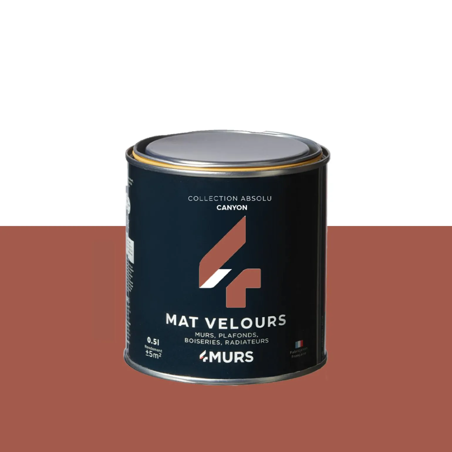 Absolu Peinture Peinture canyon Mat 0,5 L - 4MURS