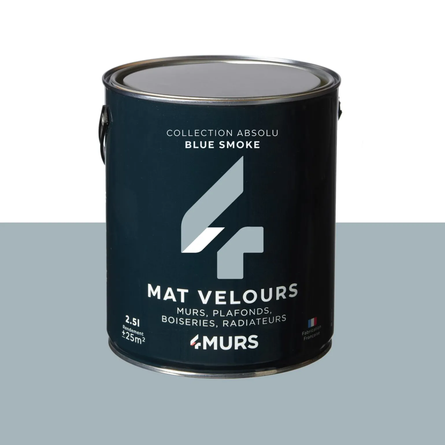 Absolu Peinture Peinture blue smoke Mat 2,5 L - 4MURS