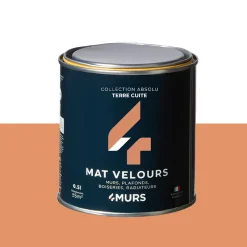 Absolu Peinture Peinture terre cuite Mat 0,5 L - 4MURS