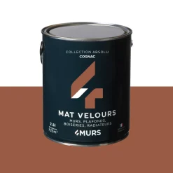 Absolu Peinture Peinture cognac Mat 2,5 L - 4MURS