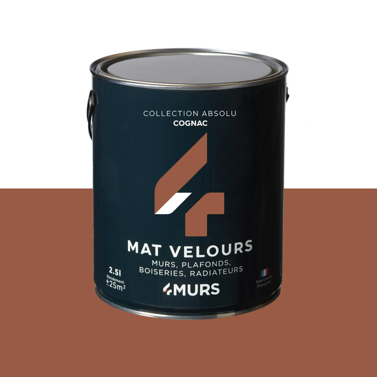 Absolu Peinture Peinture cognac Mat 2,5 L - 4MURS