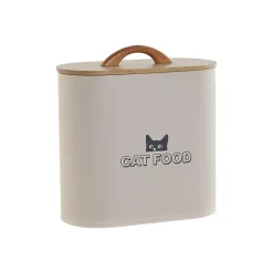 Accessoire animaux CAT FOOD coloris beige - 4MURS