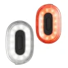 Accessoire de vélo FEU DE SIGNALISATION 2 EN 1 rouge et blanc - 4MURS
