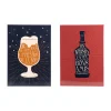 Amadeus Cades Déco murale métal APERO coloris bleu - 4MURS