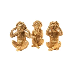 Amadeus Cades Figurine SINGE coloris or - 4MURS
