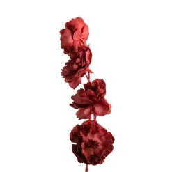 Amadeus Cades Fleur artificielle DAHLIA coloris rouge - 4MURS