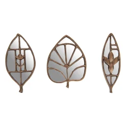 Amadeus Cades Miroir FEUILLE ART DÉCO 14 x 18 cm - 4MURS