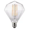 Ampoule LED E27 14W AVRA DIAMOND coloris jaune 17,7 x 12 cm - 4MURS