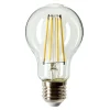 Ampoule LED FILAMENT CLAIRE 60W E27 lumière froide blanc 8 x 5 cm