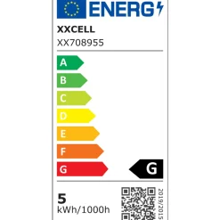 Ampoule LED GLOBE E27 G125 35W coloris jaune 12,5 cm - 4MURS