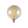 Ampoule LED GLOBE XL AMBER E27 20 CM jaune 24,1 x 20 cm - 4MURS