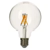Ampoule LED GLOBE XL G95 60W E27 lumière chaude jaune 8 x 5 cm - 4MURS
