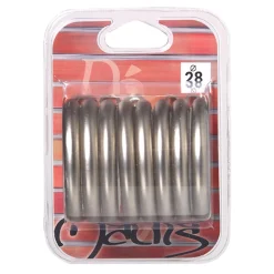 Anneaux ZEN coloris nickel givré diamètre barre 2,8 cm - 4MURS