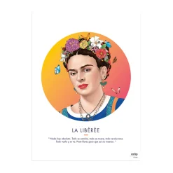 Asap Creative Studio Affiche LA LIBÉRÉE 30 x 40 cm - 4MURS