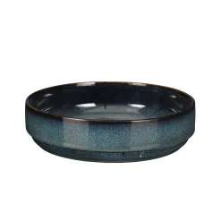 Assiette creuse NOUKA coloris bleu vert - 4MURS