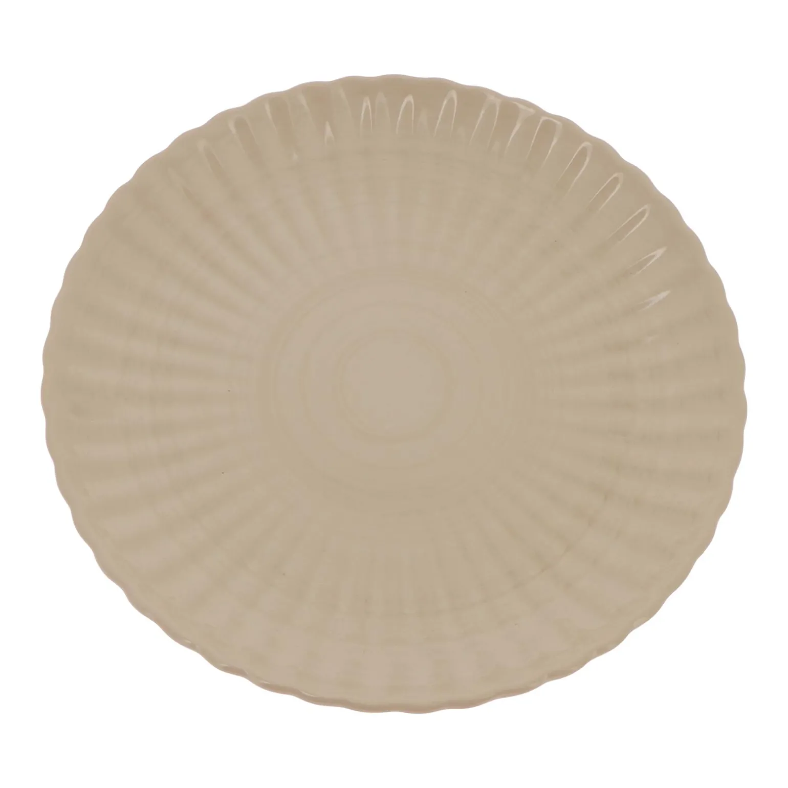 Assiette DIA coloris beige - 4MURS