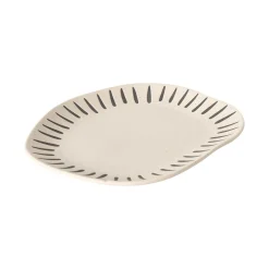 Assiette KENIA coloris beige - 4MURS