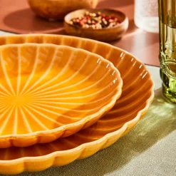 Assiette SUNNY coloris ocre - 4MURS
