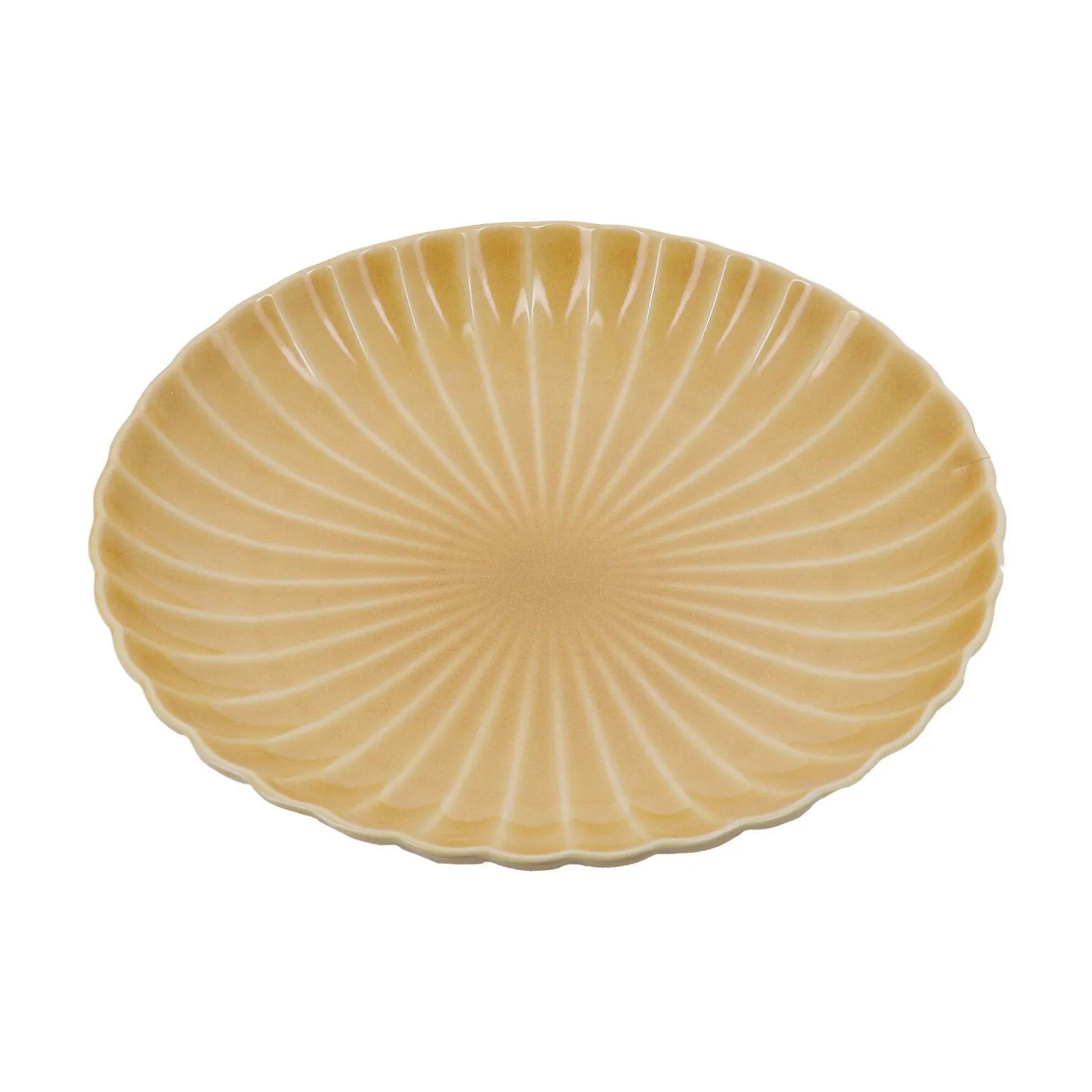 Assiette SUNNY coloris ocre - 4MURS