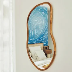 Atmosphera Miroir en bois LIVIA 45 x 75 cm - 4MURS
