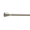 Barre à rideau ENTRE MURS nickel givré 2 cm de 55,0 à 90 cm - 4MURS