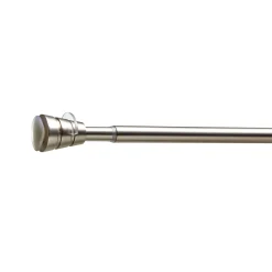 Barre à rideau ENTRE MURS nickel givré 2 cm de 55,0 à 90 cm - 4MURS