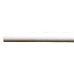Barre à rideau VELOURS blanc grainé 2,8 cm 200 cm - 4MURS