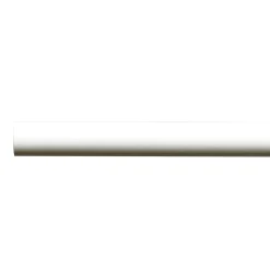 Barre à rideau VELOURS blanc grainé 2,8 cm 150 cm - 4MURS