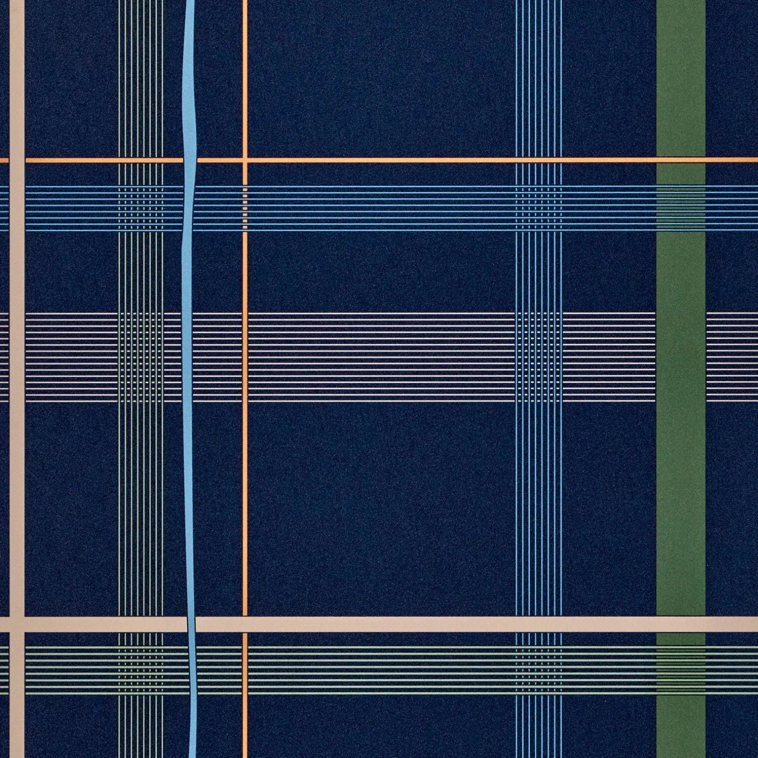 Bensimon Papier peint intissé MALO bleu marine - 4MURS
