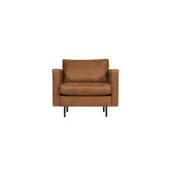 BePure Fauteuil RODEO coloris COPA COGNAC capitonné - 4MURS