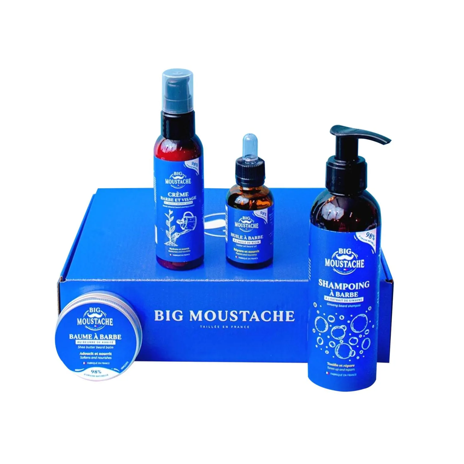 Big Moustache Soin barbe BARBE AU NATUREL - 4MURS