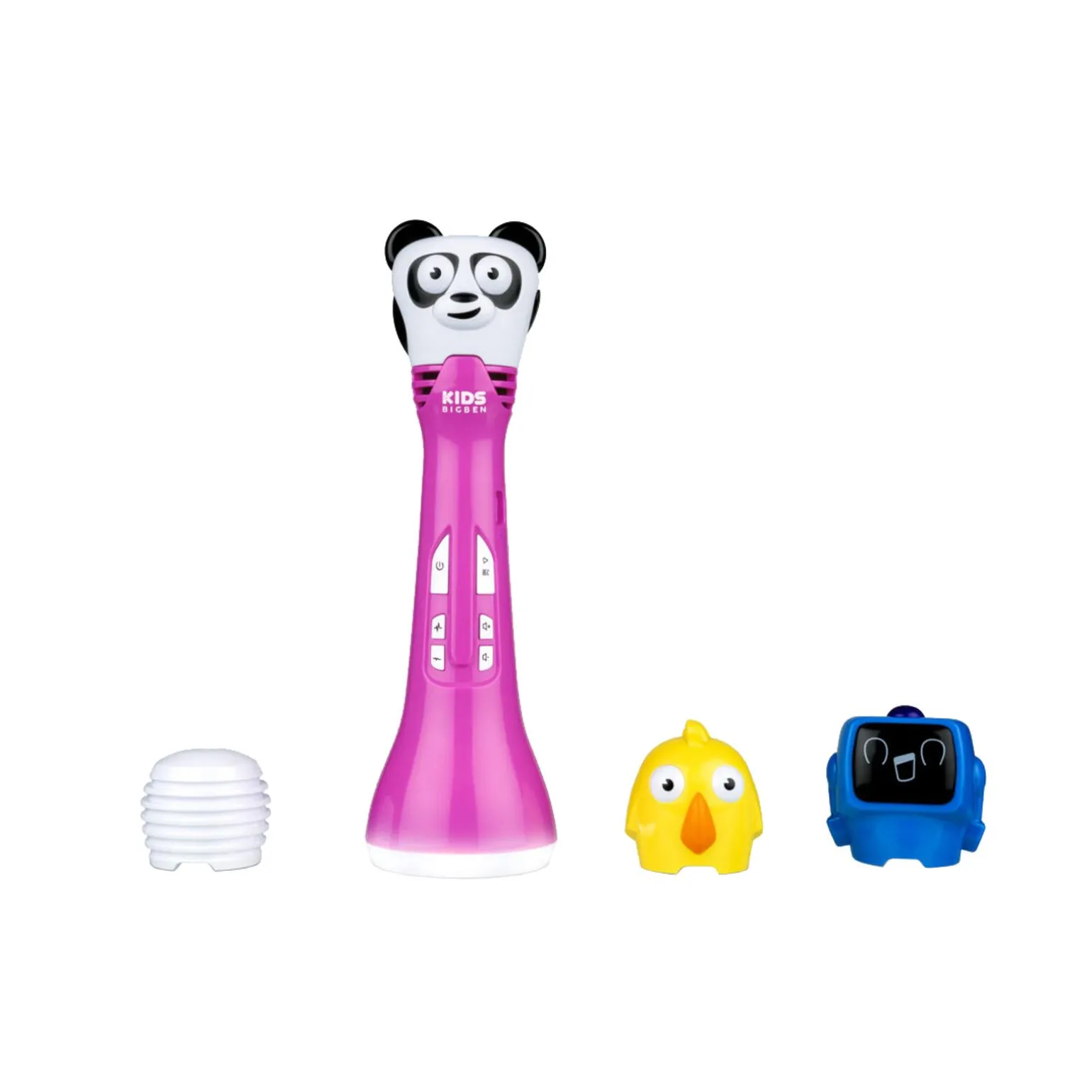 Bigben Enceinte MICRO KARAOKE coloris rose - 4MURS