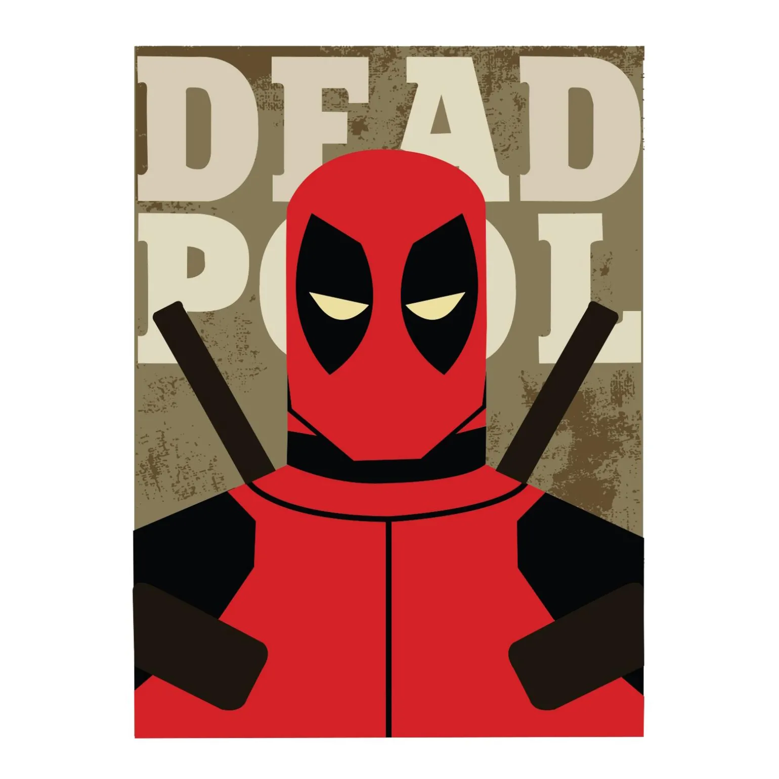 Blue Shaker Affiche DEADPOOL 30 x 40 cm - 4MURS