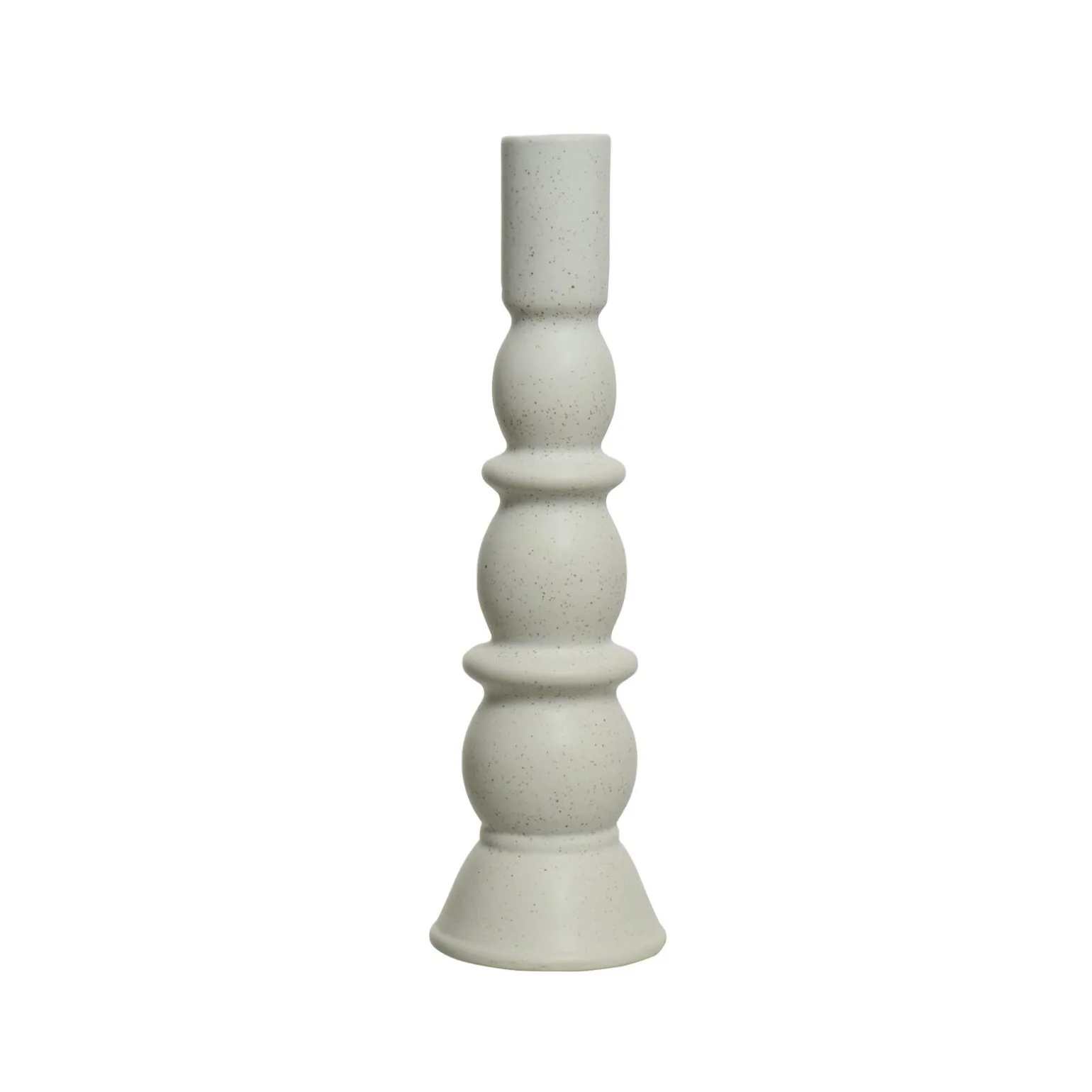Bougeoir GLAZE coloris blanc cassé - 4MURS