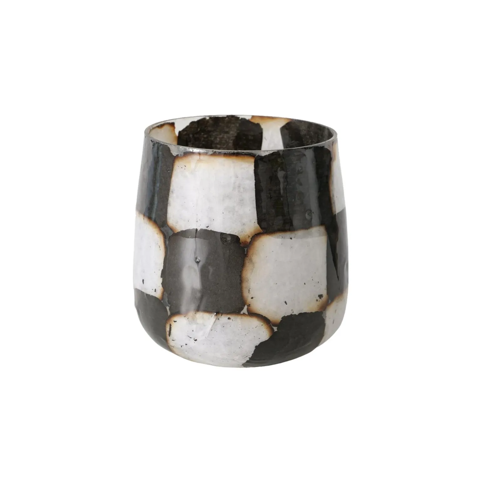 Bougeoir MEDO coloris noir/blanc - 4MURS